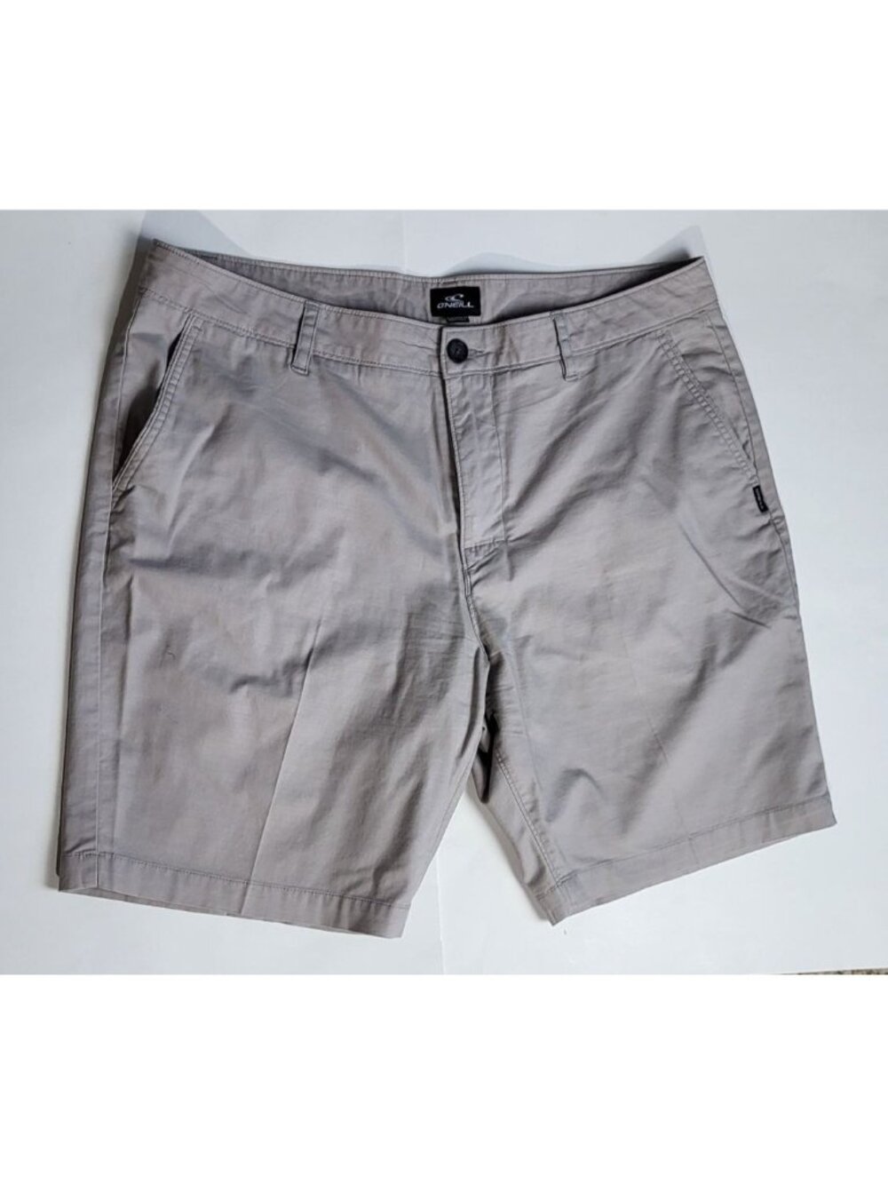ONeill Mens Khaki Standard Fit Casual Shorts Size 38